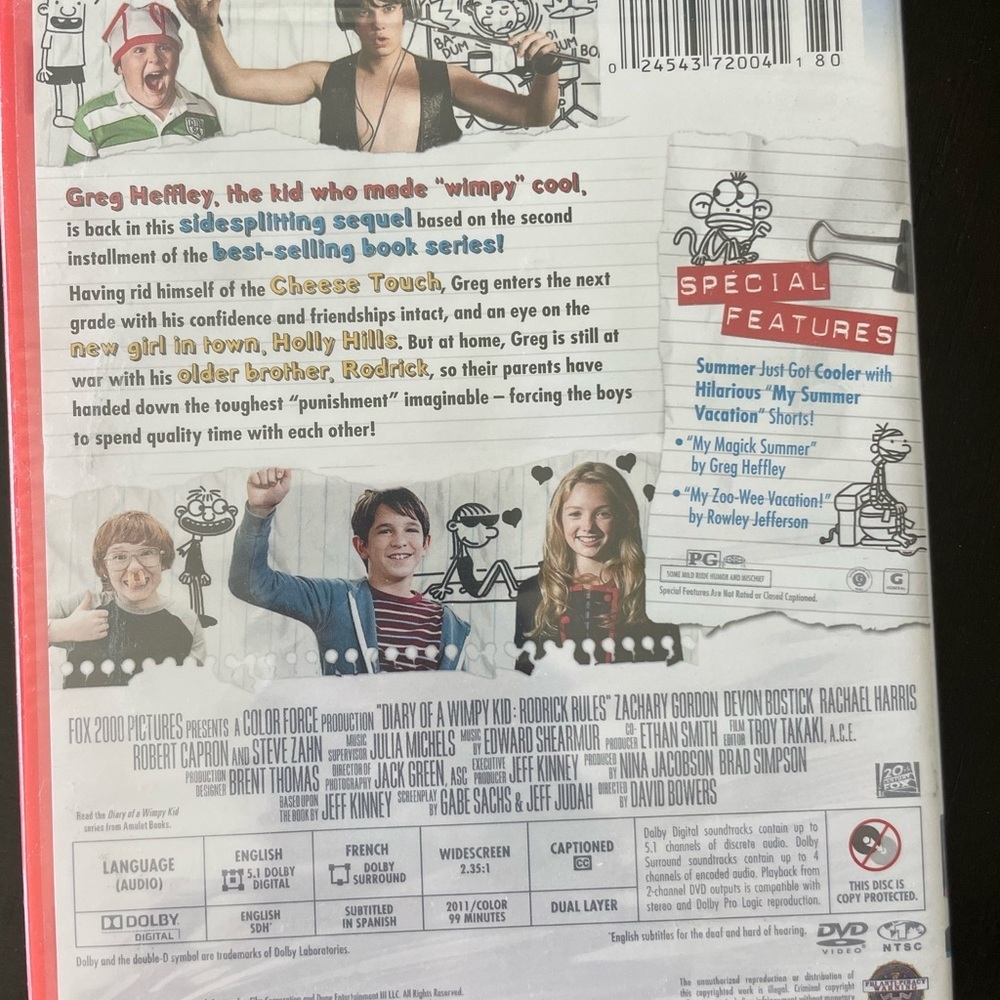 The Mummy and Diary of a Wimpy Kid DVD Set - Picture 6 of 6